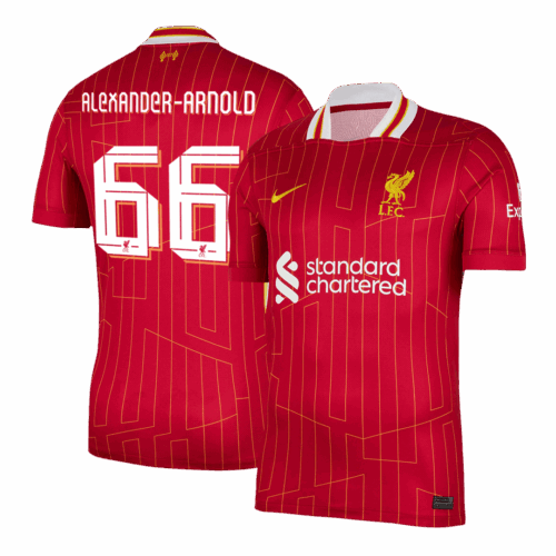 Liverpool ALEXANDER-ARNOLD #66 Home Soccer Jersey - UCL Edition