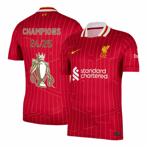 Liverpool Home Soccer Jersey CHAMPIONS 24/25