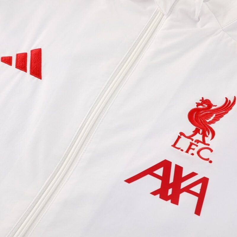 25/26 Liverpool Windbreaker Jacket White