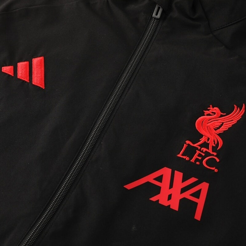 25/26 Liverpool Windbreaker Jacket Black