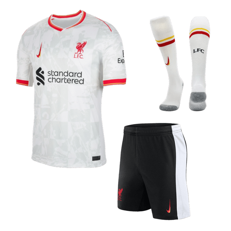 Liverpool Third Away Jerseys Full Kit 2024/25