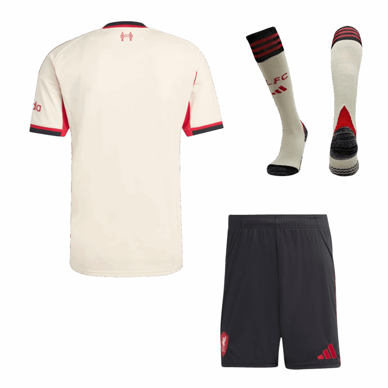 Liverpool Away Jerseys Kit 2025/26