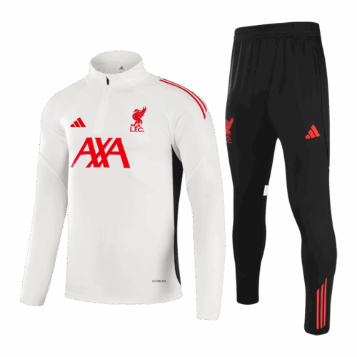 Liverpool Sweatshirt Kit 2025/26 - White (Top+Pants)