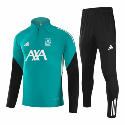 Liverpool Sweatshirt Kit 2025/26 - Green (Top+Pants)