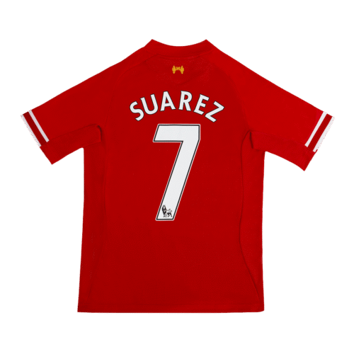 Vintage Soccer Jersey SUAREZ #7 Liverpool Home 2013/14