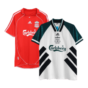 Vintage Jersey Liverpool Away 1993/95 & Vintage Jersey Liverpool Home 2006/07