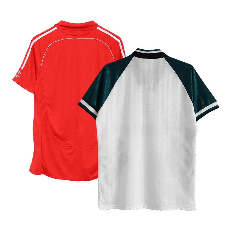 Vintage Jersey Liverpool Away 1993/95 & Vintage Jersey Liverpool Home 2006/07