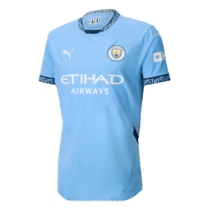 HAALAND #9 Manchester City Home Authentic Soccer Jersey 2024/25 - UCL