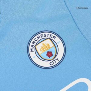 HAALAND #9 Manchester City Home Authentic Soccer Jersey 2024/25 - UCL
