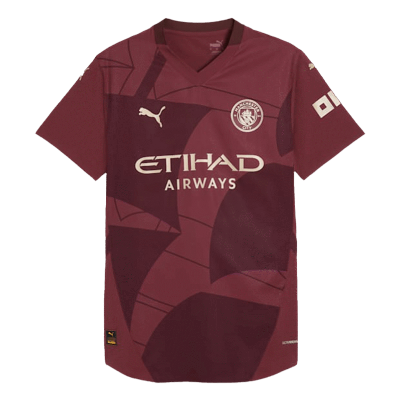 Manchester City Third Away Authentic Soccer Jersey 2024/25