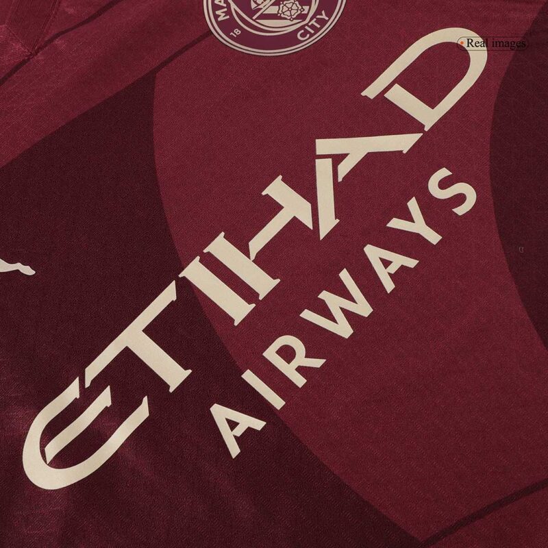 Manchester City Third Away Authentic Soccer Jersey 2024/25