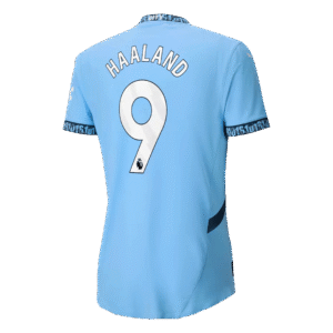 HAALAND #9 Manchester City Home Authentic Soccer Jersey 2024/25