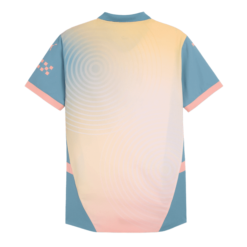 Manchester City Fourth Away Authentic Soccer Jersey 2024/25- Definitely City (UCL)