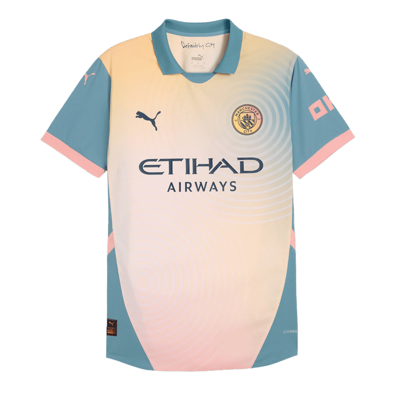 FODEN #47 Manchester City Fourth Away Authentic Soccer Jersey 2024/25 - Definitely City