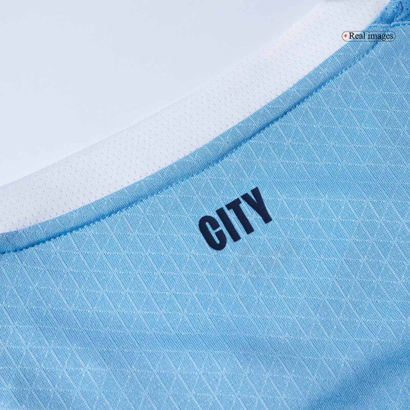 Manchester City Home Authentic Soccer Jersey 2025/26