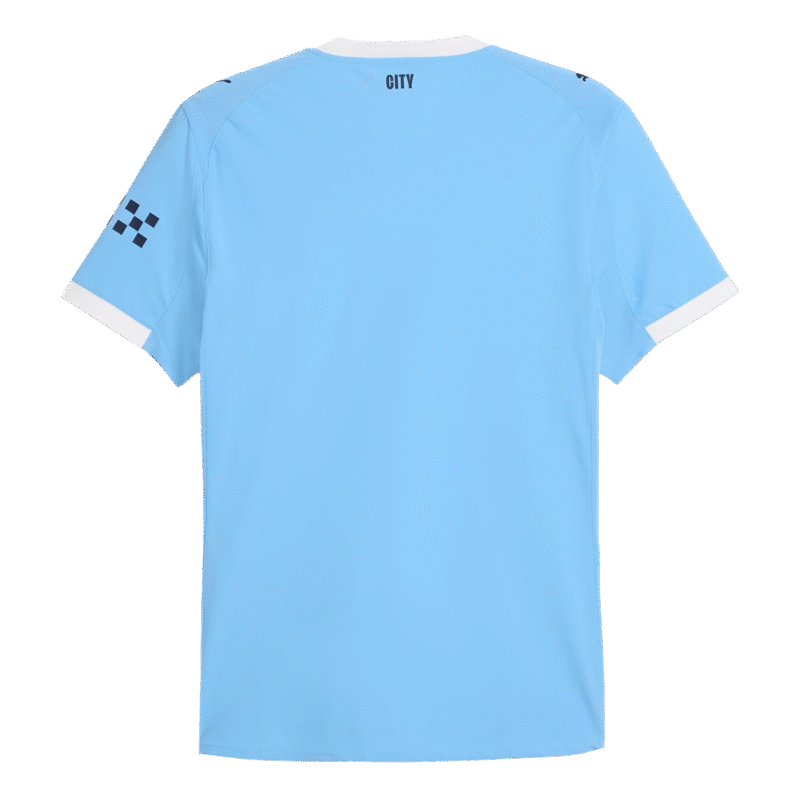 Manchester City Home Authentic Soccer Jersey 2025/26