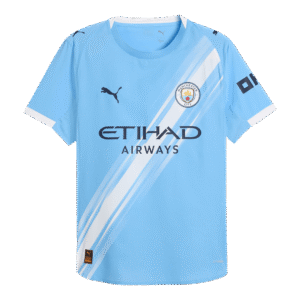 Manchester City Home Authentic Soccer Jersey 2025/26