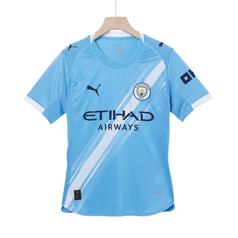 Manchester City Home Authentic Soccer Jersey 2025/26