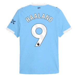 HAALAND #9 Manchester City Home Authentic Soccer Jersey 2025/26