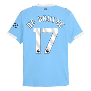 DE BRUYNE #17 Manchester City Home Authentic Soccer Jersey 2025/26
