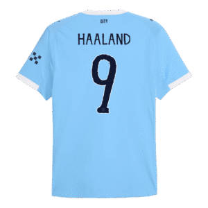 HAALAND #9 Manchester City Home Authentic Soccer Jersey 2025/26 - Club World Cup