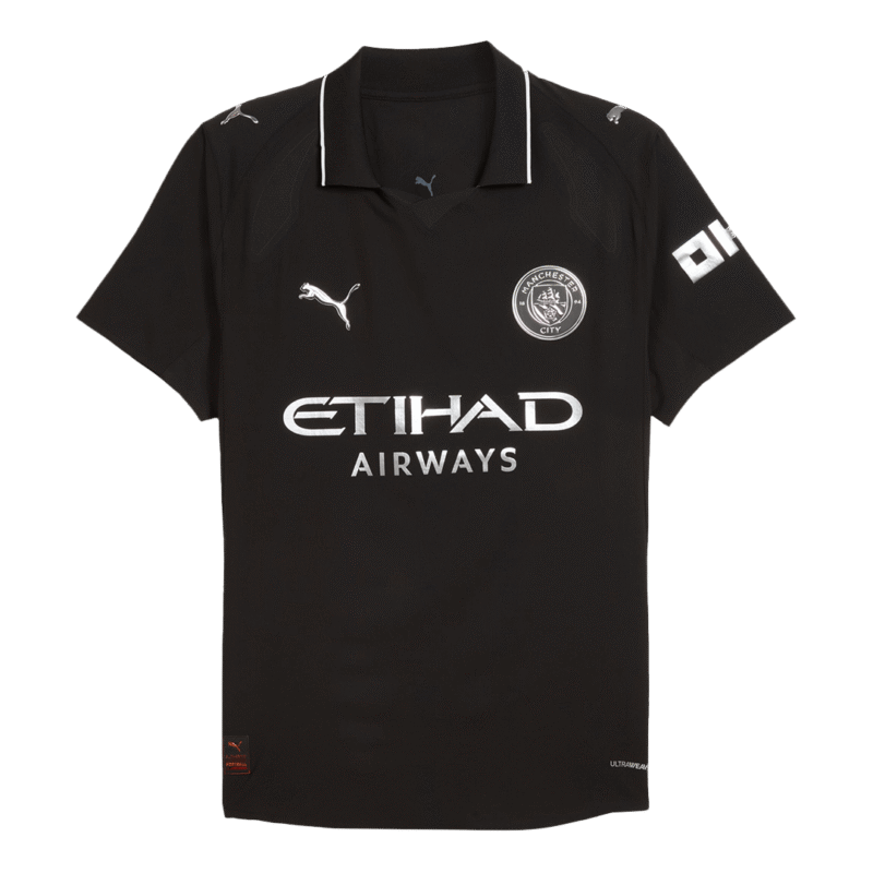 FODEN #47 Manchester City Away Authentic Soccer Jersey 2025/26