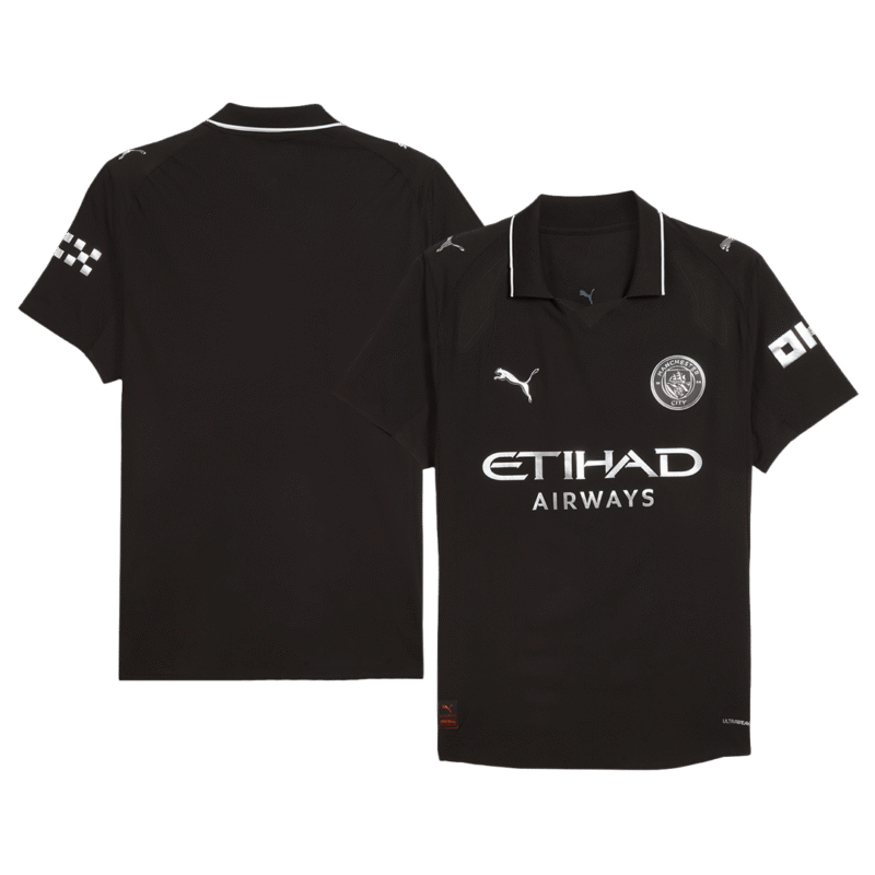 Manchester City Away Authentic Soccer Jersey 2025/26
