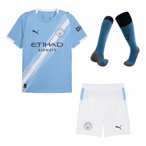 Manchester City Home Jerseys Full Kit 2025/26