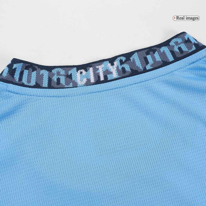 DE BRUYNE #17 Manchester City Home Soccer Jersey 2024/25 - UCL