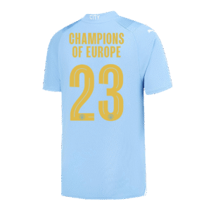 CHAMPIONS OF EUROPE #23 Manchester City Home Jersey 2023/24