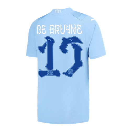 DE BRUYNE #17 Manchester City Japanese Tour Printing Home Jersey 2023/24