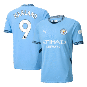 HAALAND #9 Manchester City Home Soccer Jersey 2024/25