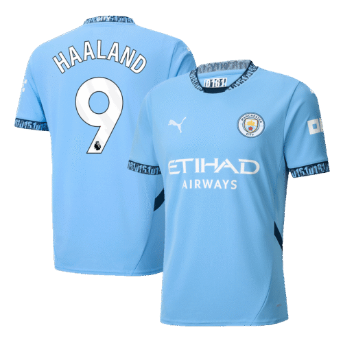 HAALAND #9 Manchester City Home Soccer Jersey 2024/25