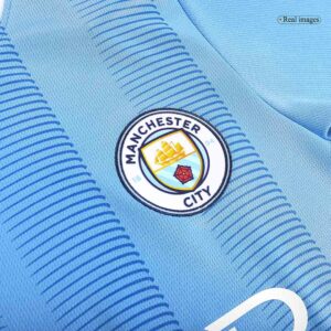 CHAMPIONS #24 Manchester City Home Soccer Jersey 2023/24