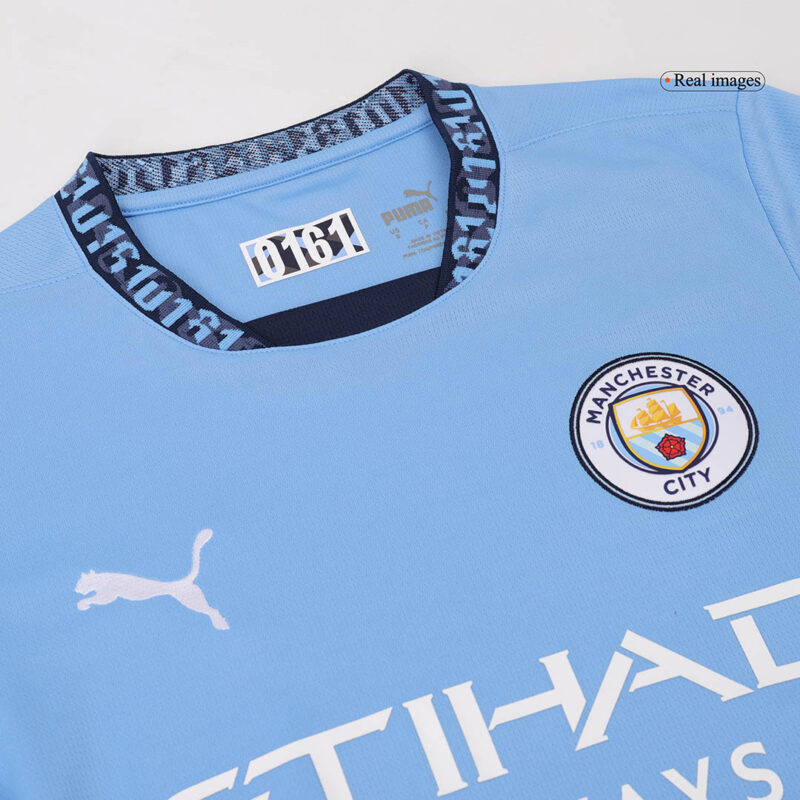 MARMOUSH #7 Manchester City Home Soccer Jersey 2024/25 - UCL