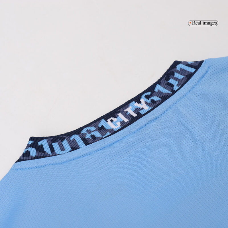 MARMOUSH #7 Manchester City Home Soccer Jersey 2024/25 - UCL