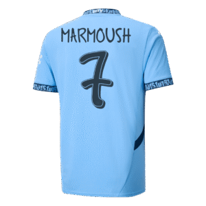 MARMOUSH #7 Manchester City Home Soccer Jersey 2024/25 - UCL