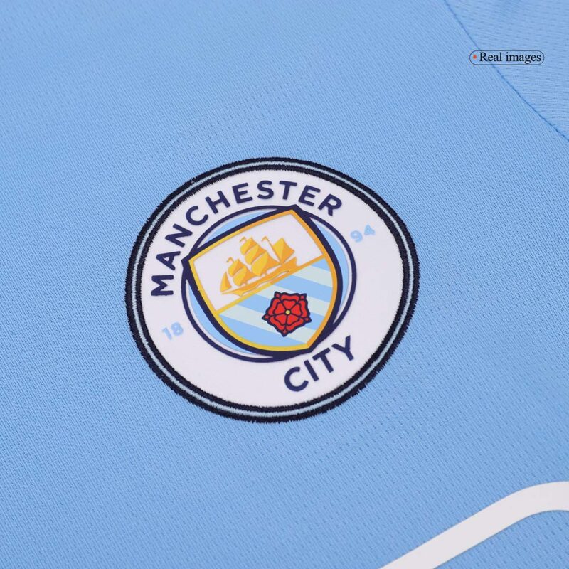 MARMOUSH #7 Manchester City Home Soccer Jersey 2024/25 - UCL