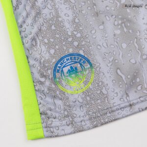 Kid's Manchester City Third Kit(Jersey+Shorts+Socks) 25/26 Gray