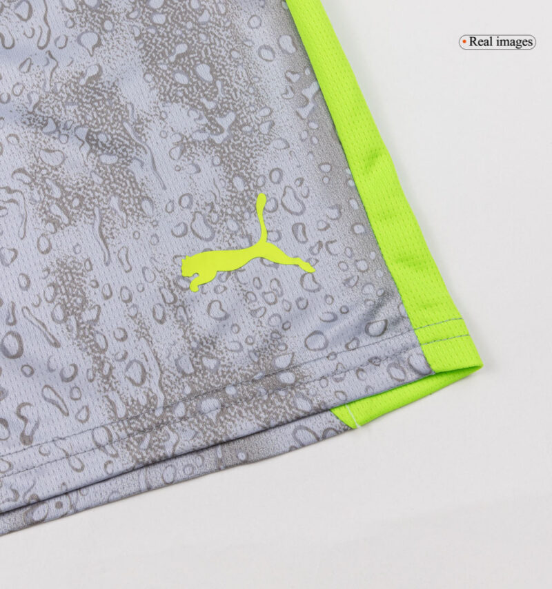 Kid's Manchester City Third Kit(Jersey+Shorts+Socks) 25/26 Gray