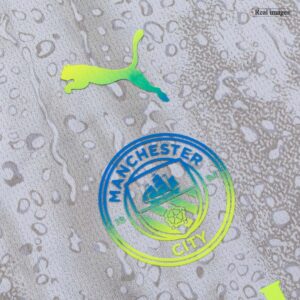 Kid's Manchester City Third Kit(Jersey+Shorts+Socks) 25/26 Gray