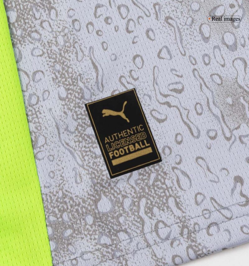 Kid's Manchester City Third Kit(Jersey+Shorts+Socks) 25/26 Gray