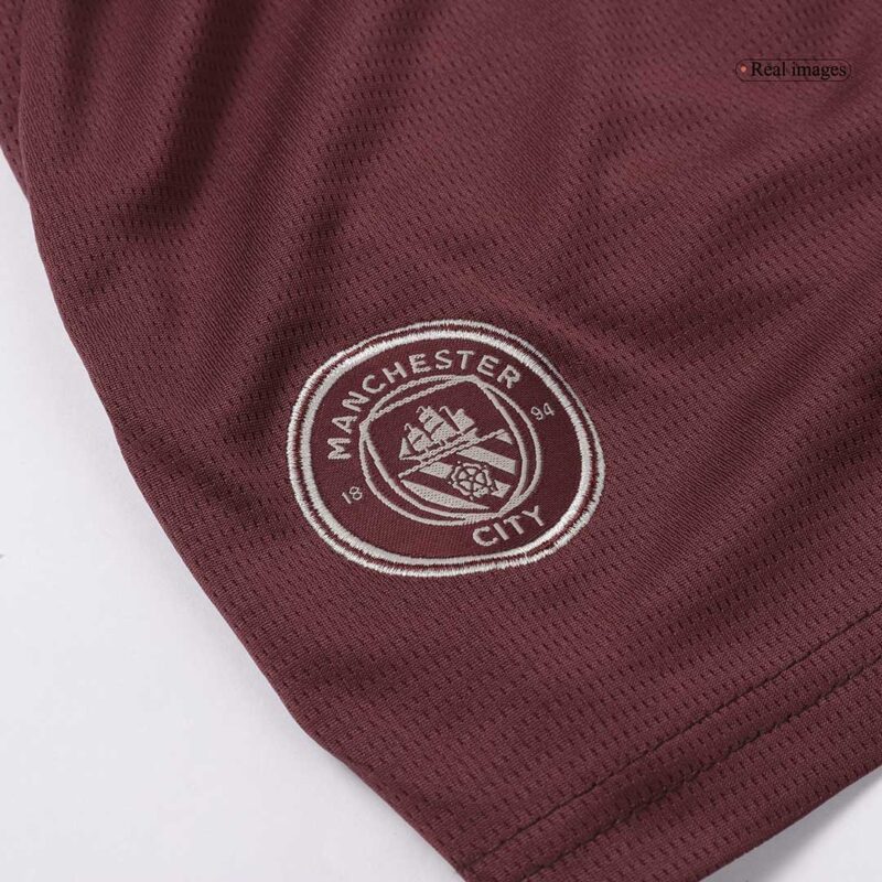 Manchester City Third Away Kids Soccer Jerseys Kit 2024/25