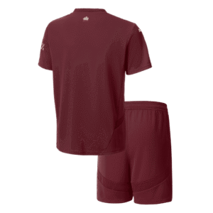 Manchester City Third Away Kids Soccer Jerseys Kit 2024/25