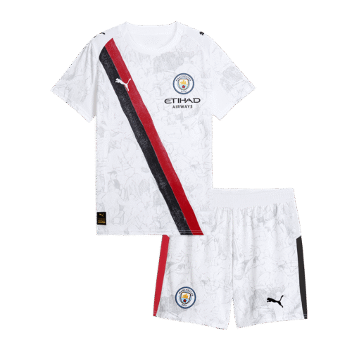 Manchester City KidSuper Kids Soccer Jerseys Kit 2025/26 - Club World Cup