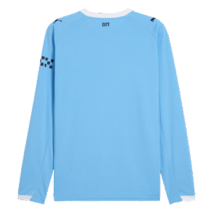 Manchester City Home Long Sleeve Soccer Jersey 2025/26