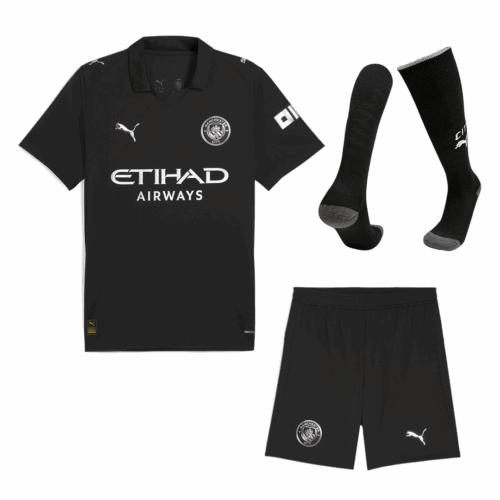 Manchester City Away Soccer Jersey Kit 2025/26