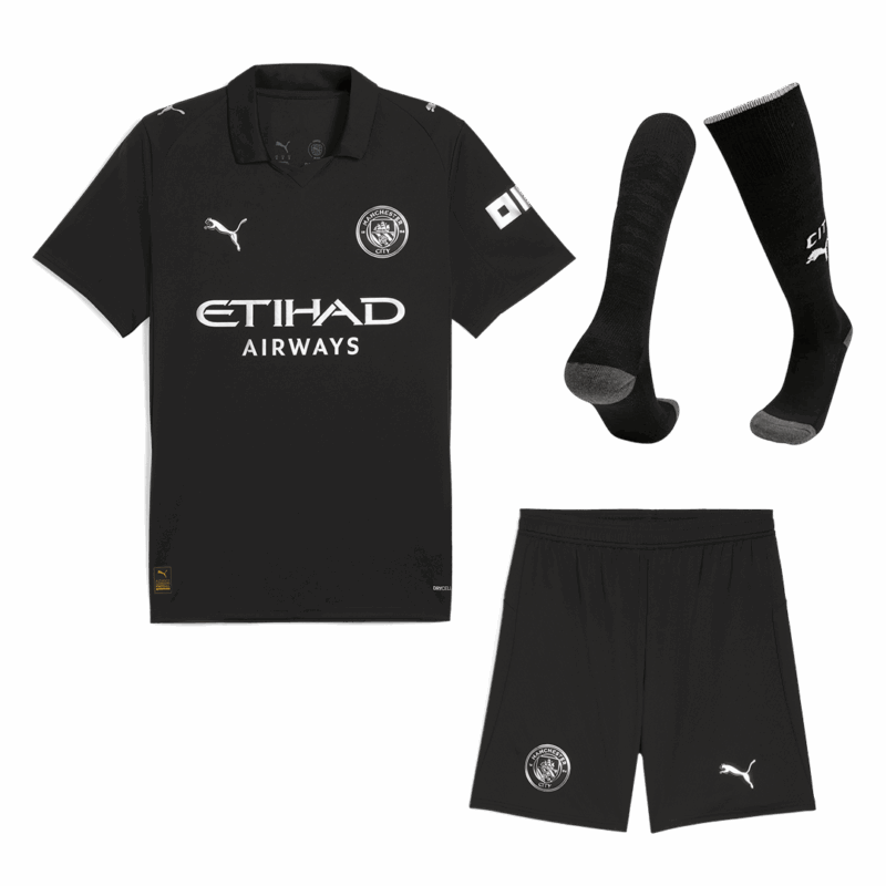 Manchester City Away Soccer Jersey Kit 2025/26