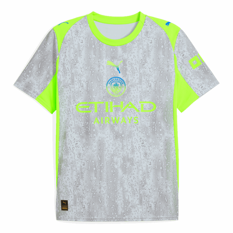 Manchester City Third Away Soccer Jersey Kit 2025/26
