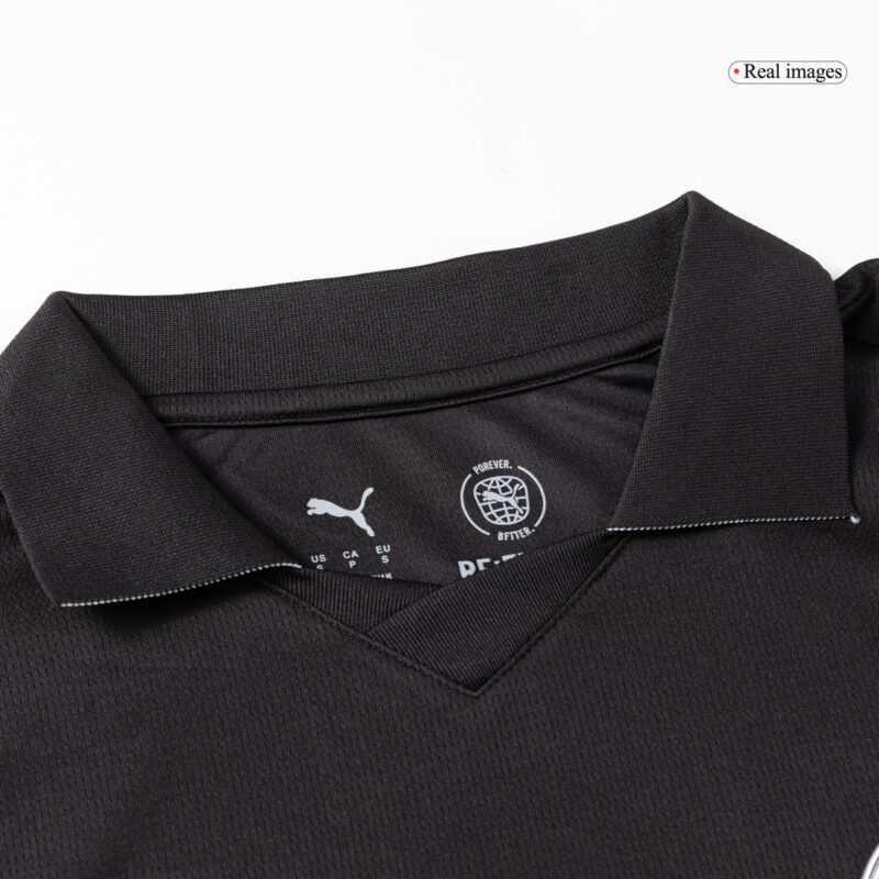 RODRIGO #16 Manchester City Away Soccer Jersey 2025/26 Black